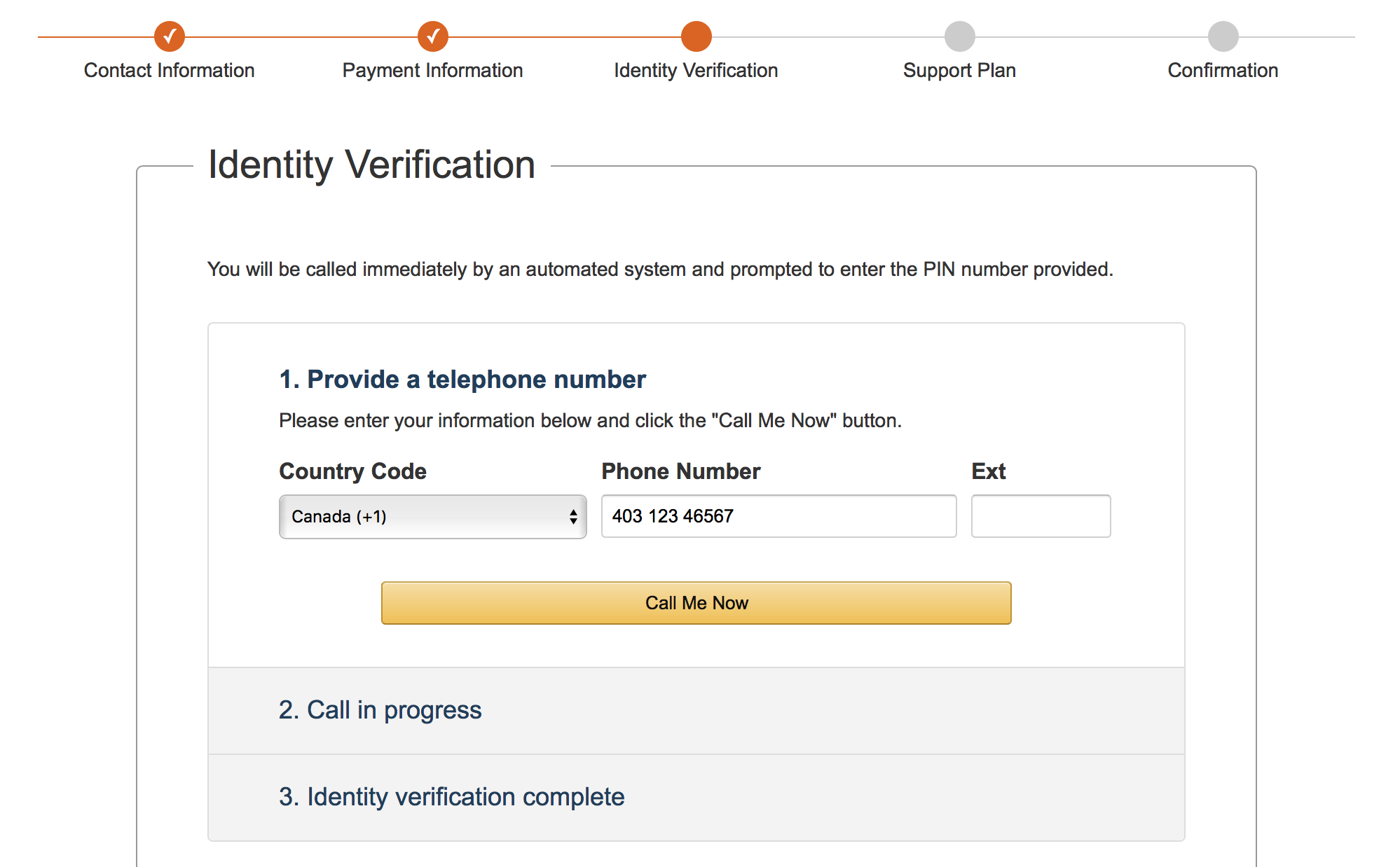 Identity Verification